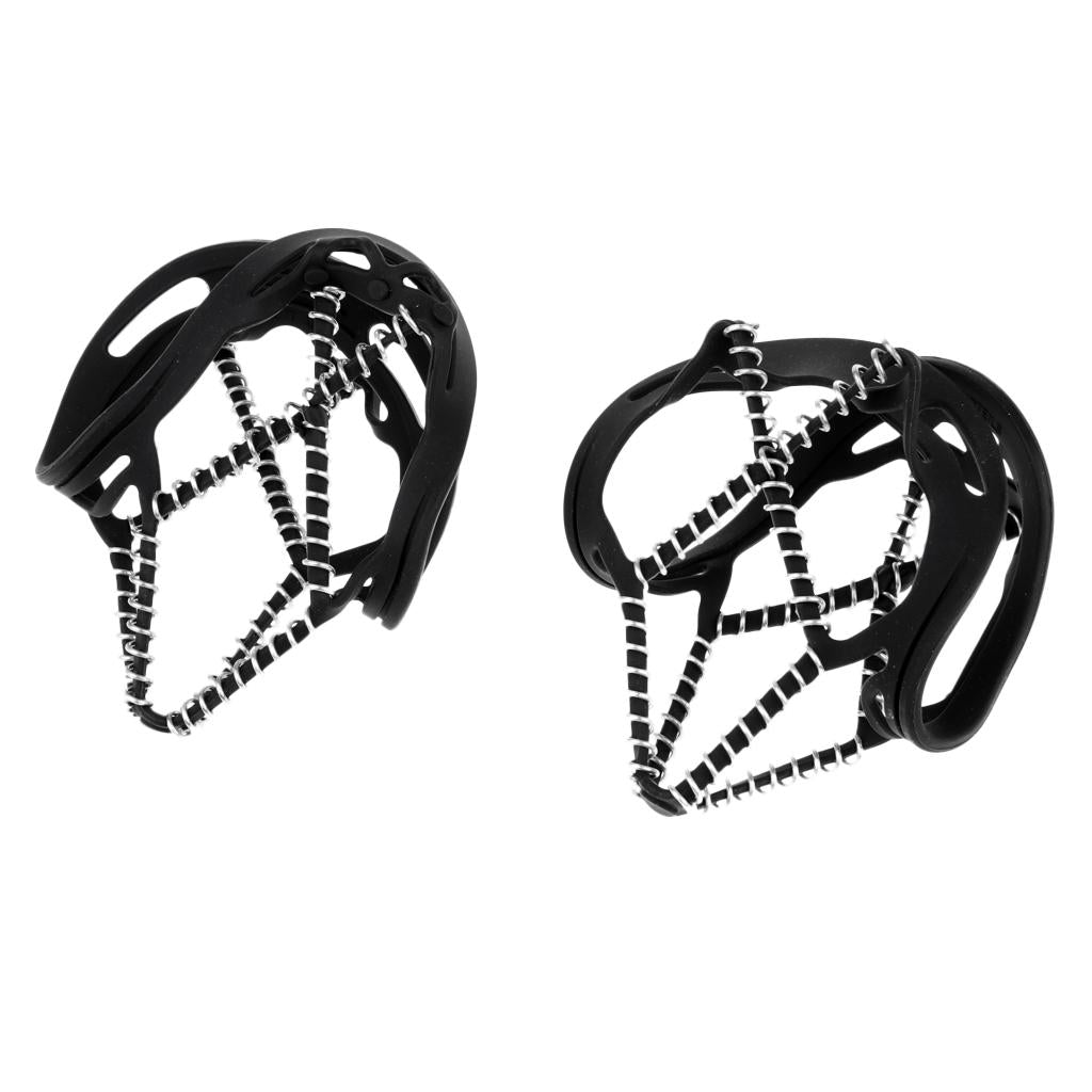 Snow Winter Crampons Ice Cleats Gripper Climbing Spike Shoes Cover Anti Slip