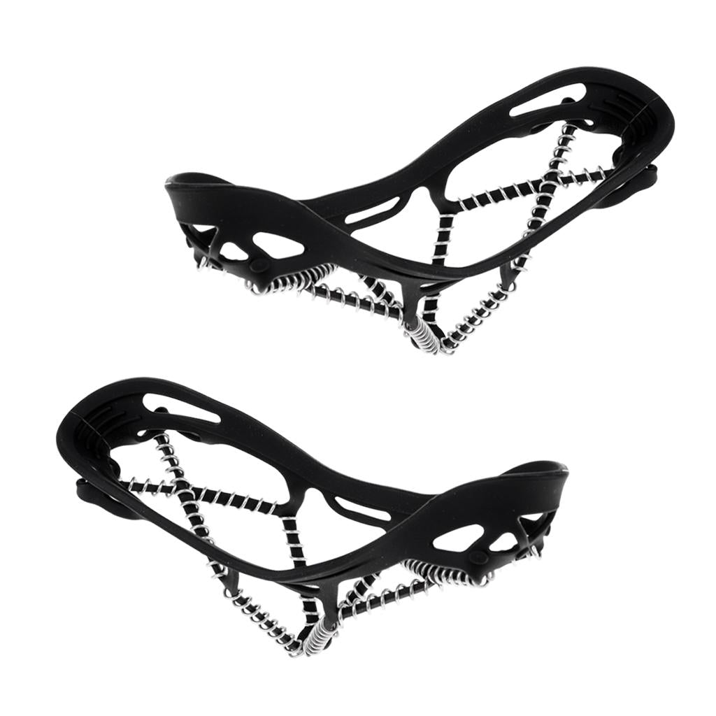 Snow Winter Crampons Ice Cleats Gripper Climbing Spike Shoes Cover Anti Slip