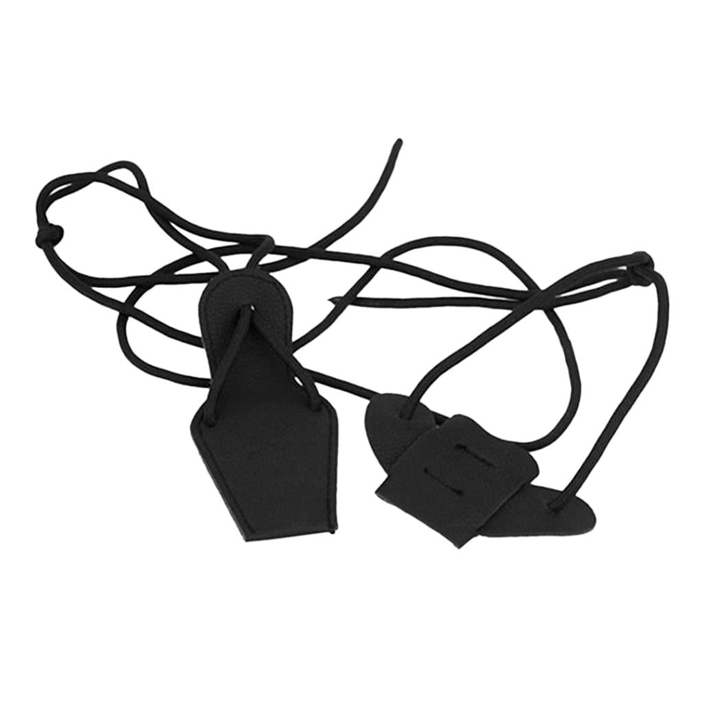 Leather Bow Stringer Archery Rope Bowstring Tool for Long Bow Recurve Bow
