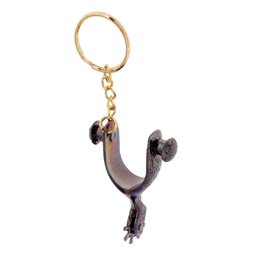Alloy Decor Keychain Key Buckle Pendant Festival Gift Black