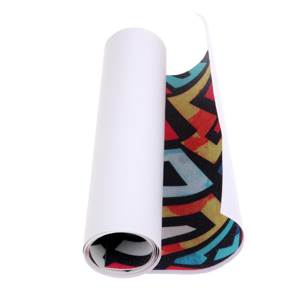 Longboard Skateboard Sandpaper Griptape Deck Protection Sticker Sand Paper H