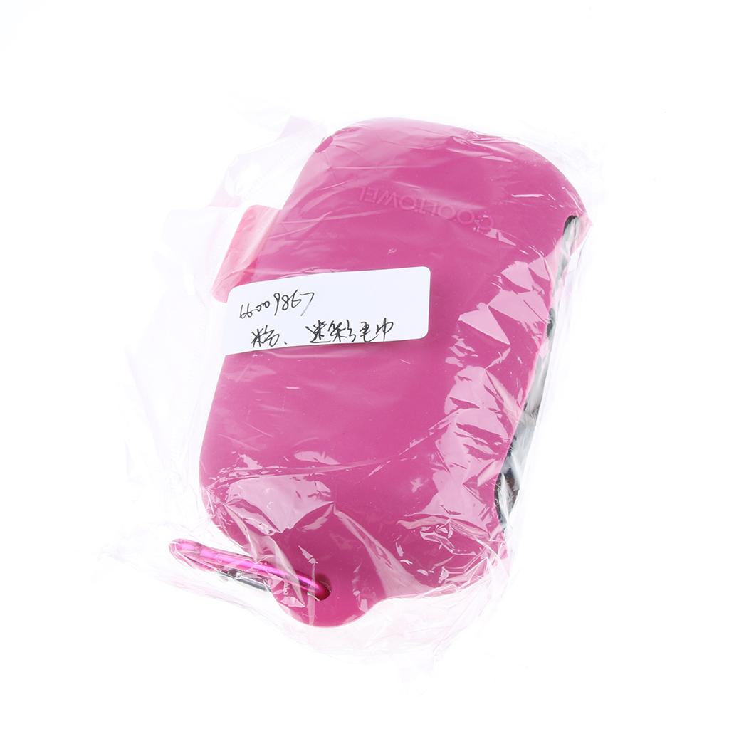 Instant Cooling Towel Reusable Chill Cool for Outdoor Sports pink