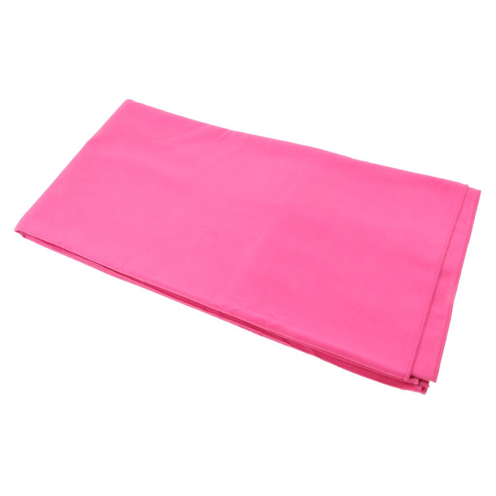 Microfiber Quick Dry Towel Ultra Absorbent Towel Swimming Beach Rose Red XL