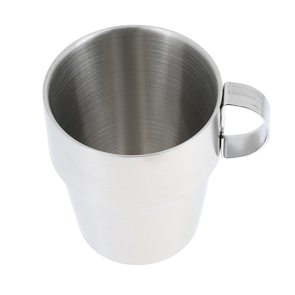 6 Pieces Stainless Steel Double Insulated Vacuum Coffee Mugs Water Tea Cup