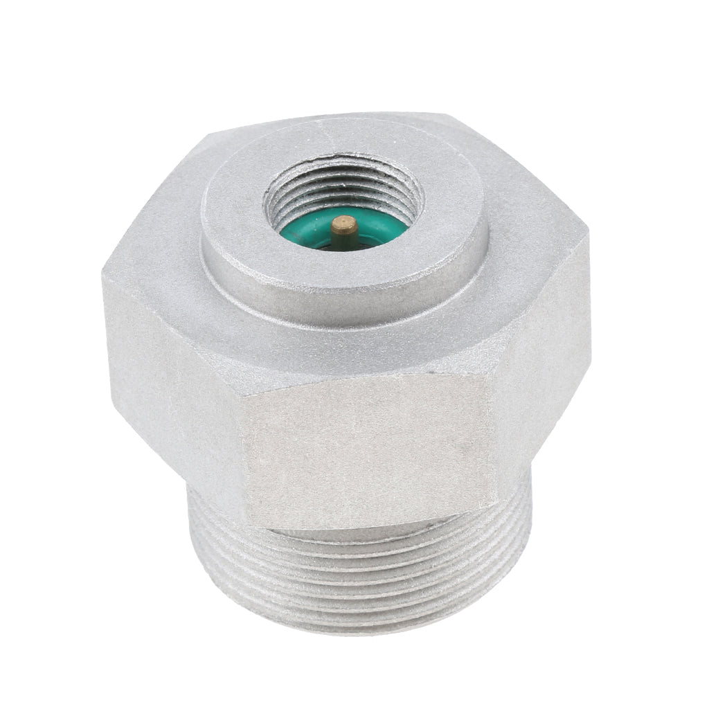 Camping Picnic   Gas Refill Adapter Gas Tank Conversion Connector Silver