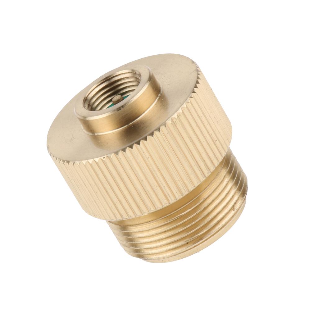 Camping Stove Connector Gas Tank Adapter Converter Propane Refill  Connector