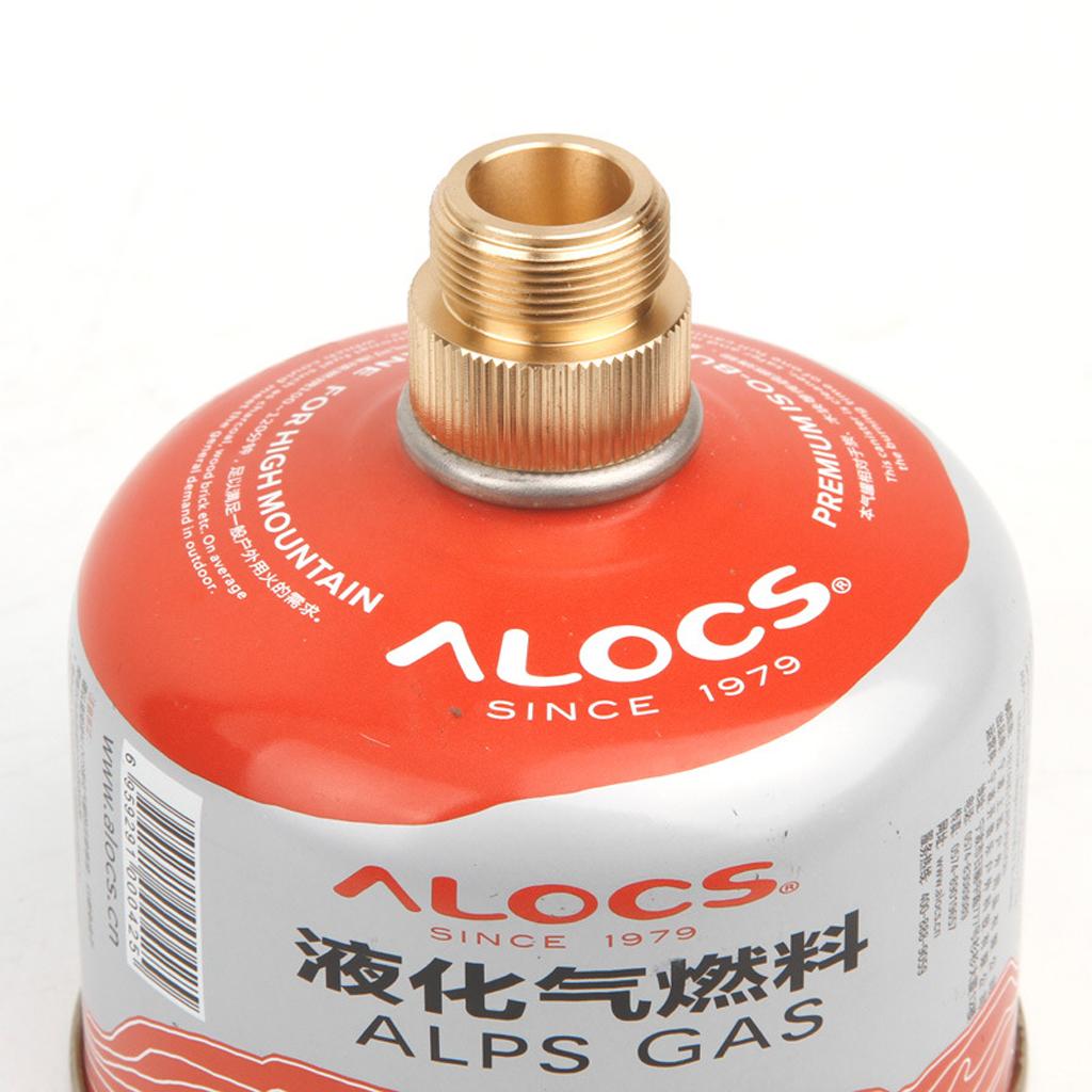 Camping Stove Connector Gas Tank Adapter Converter Propane Refill  Connector
