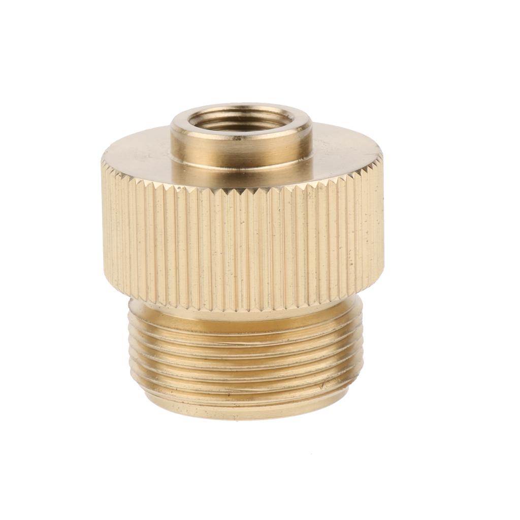 Camping Stove Connector Gas Tank Adapter Converter Propane Refill  Connector
