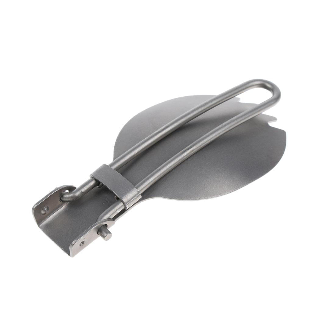 Folding Cutlery Tableware Titanium Fork Spork Outdoor Camping 132x38mm Spork