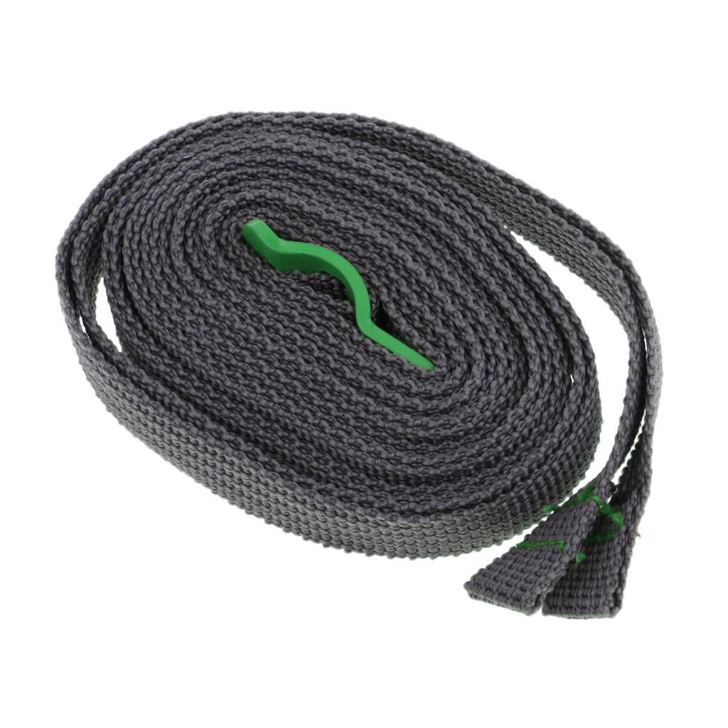 2Pcs 2m Travel Luggage Webbing Strap Camping Hiking Packing Bundle Belt