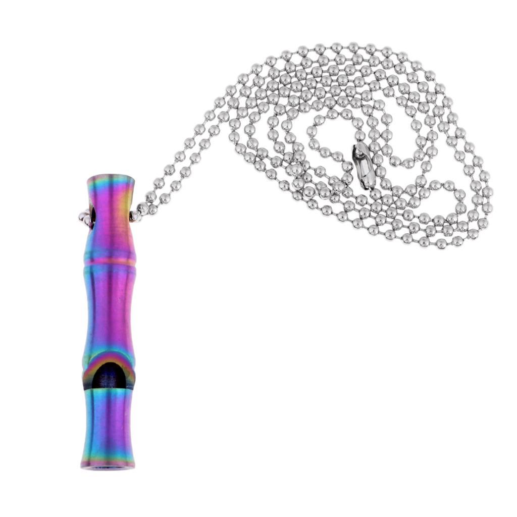 Emergency Safety Whistle Outdoor Survival Rust Proof Adventure High-decibel Colorful