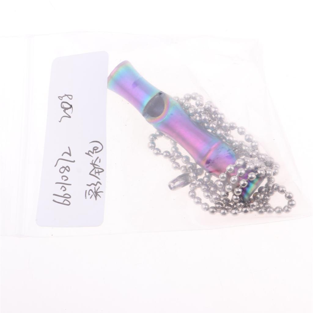Emergency Safety Whistle Outdoor Survival Rust Proof Adventure High-decibel Colorful