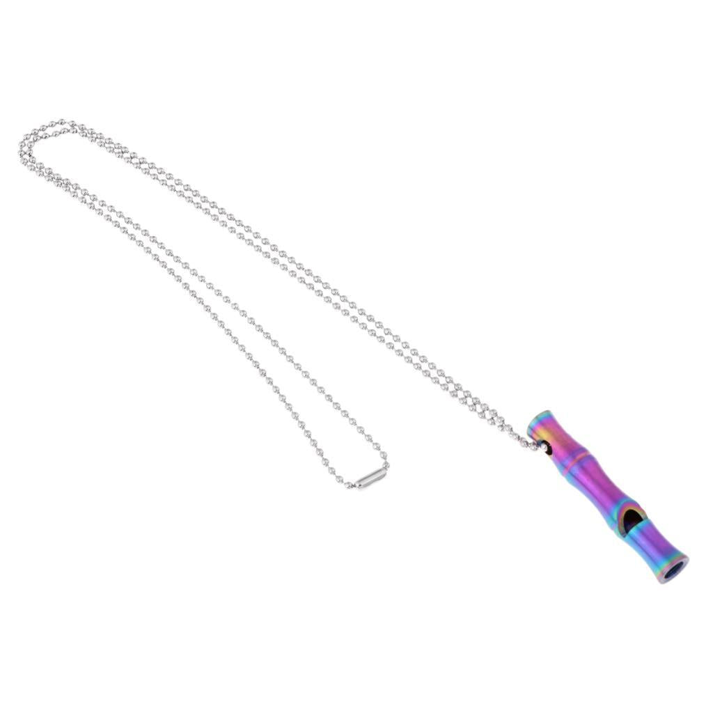 Emergency Safety Whistle Outdoor Survival Rust Proof Adventure High-decibel Colorful