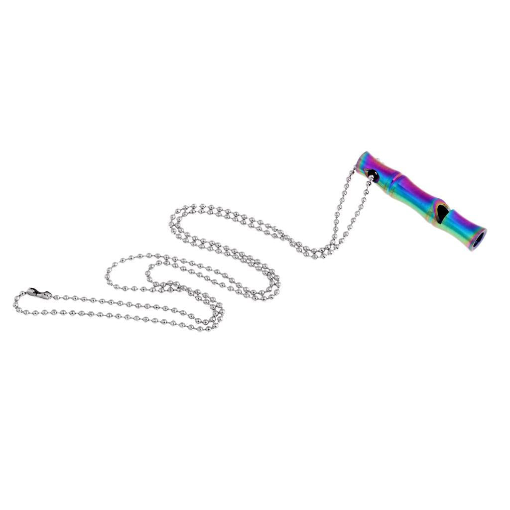 Emergency Safety Whistle Outdoor Survival Rust Proof Adventure High-decibel Colorful