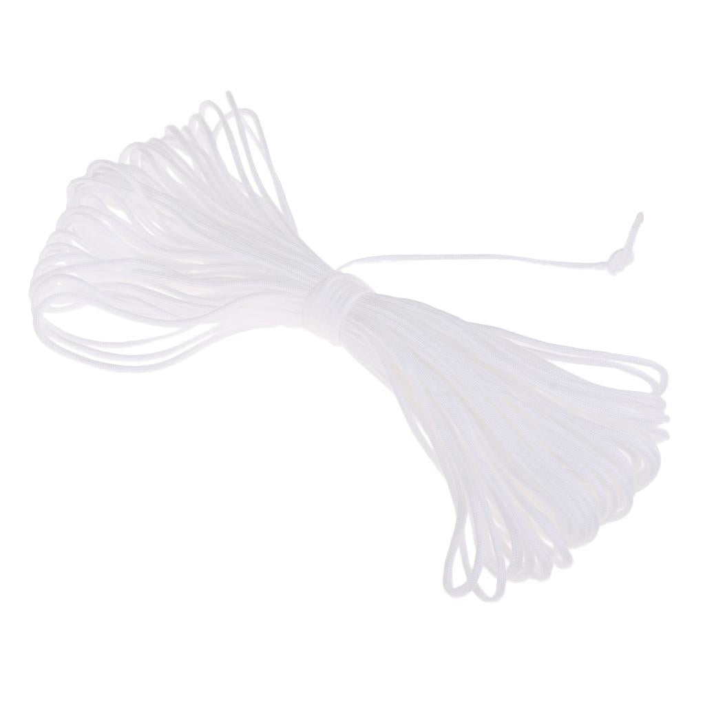 7 Strand Core Cord 300lb Paracord Parachute Rope Lanyard White
