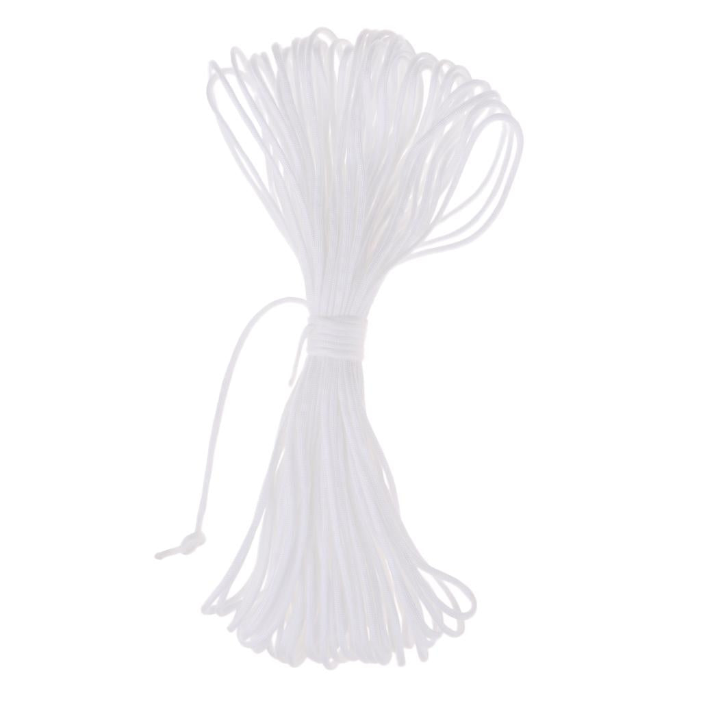 7 Strand Core Cord 300lb Paracord Parachute Rope Lanyard White