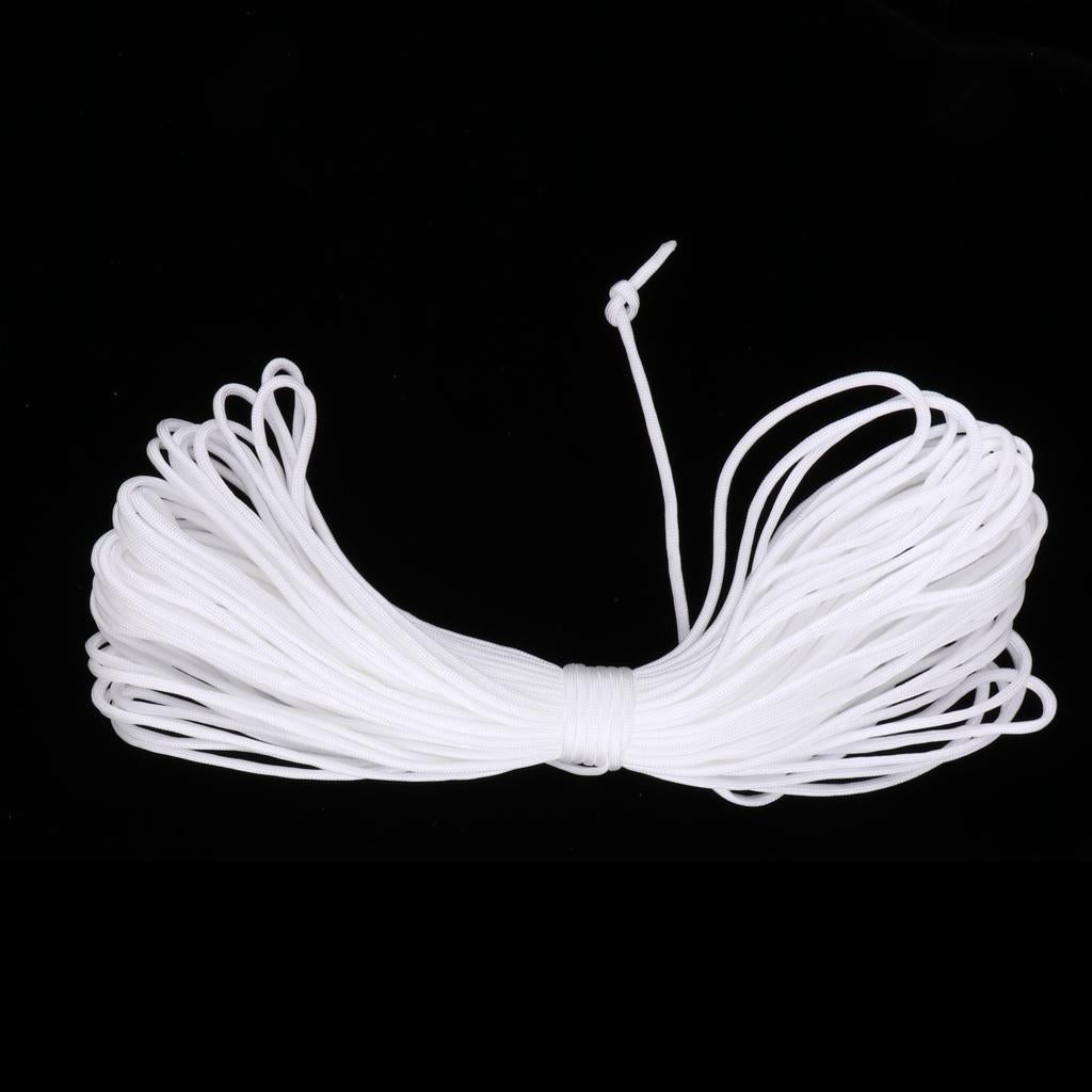 7 Strand Core Cord 300lb Paracord Parachute Rope Lanyard White