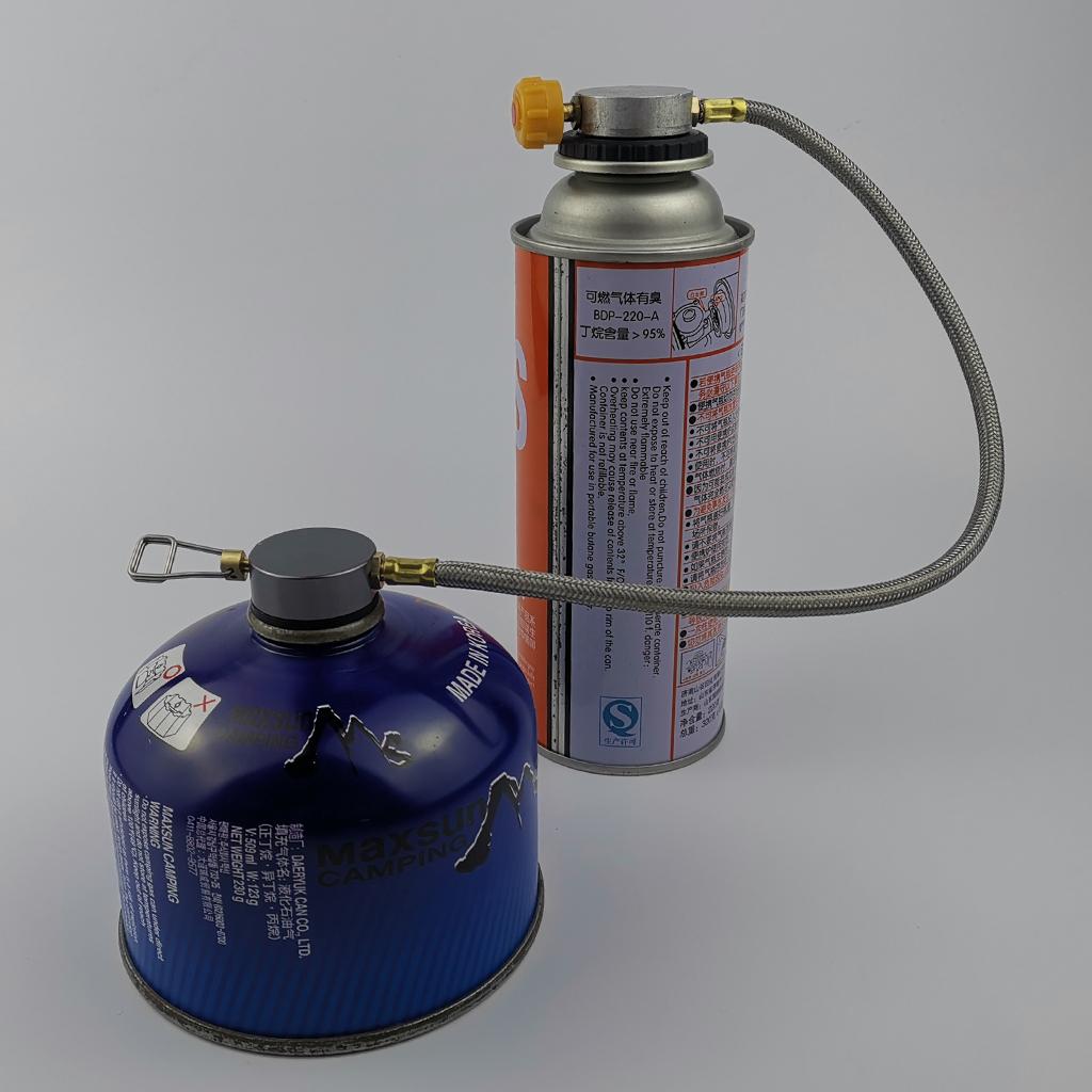42cm Outdoor Gas Stove Camping Stove Propane Refill Adapter Burner Cylinder