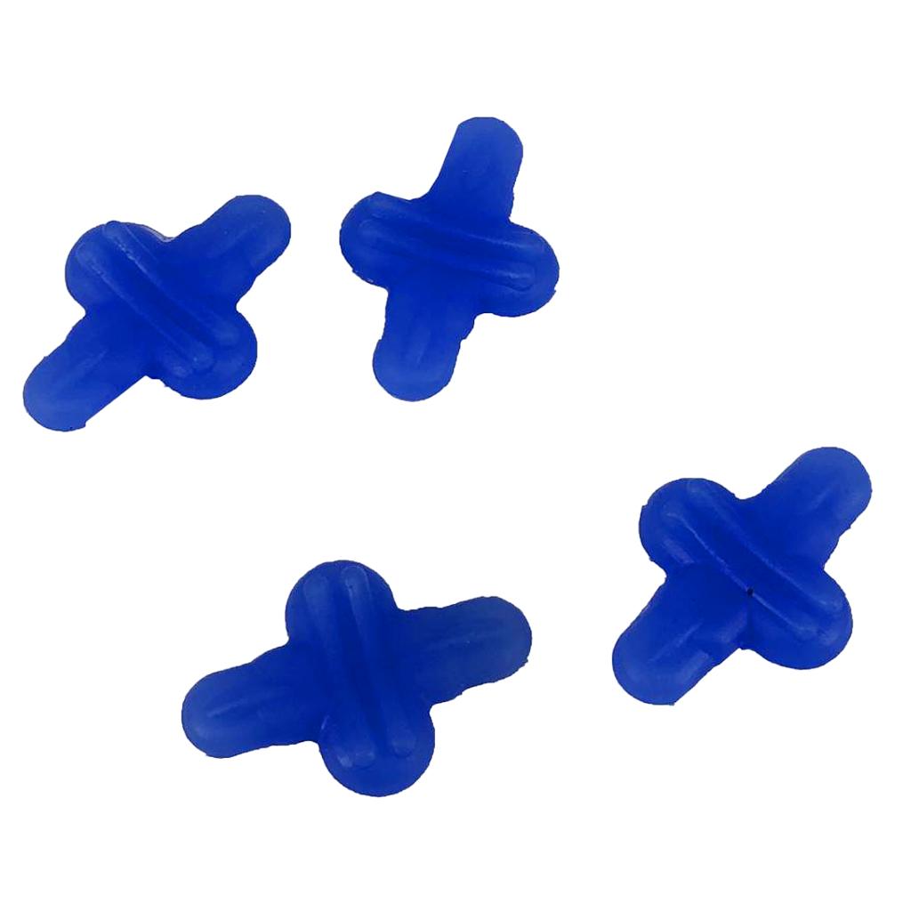 Bow String Silencer Rubber Shock Absorber Reduce Noise Vibration Damper Blue