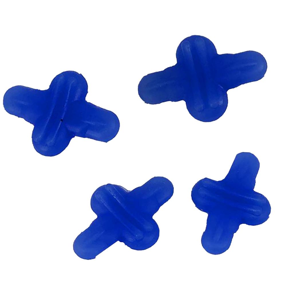 Bow String Silencer Rubber Shock Absorber Reduce Noise Vibration Damper Blue
