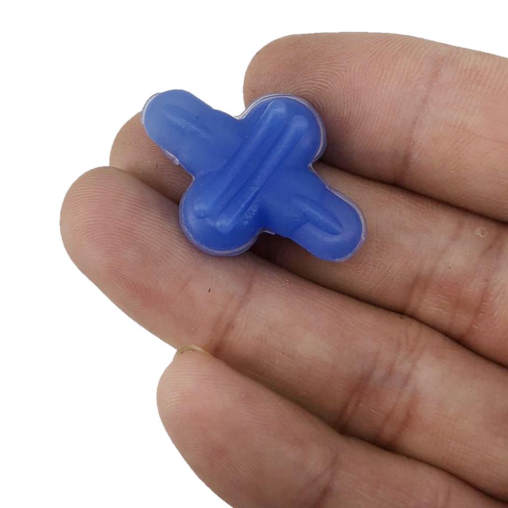 Bow String Silencer Rubber Shock Absorber Reduce Noise Vibration Damper Blue