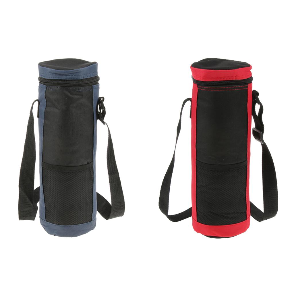 2Pcs Cylinder Cooler Bag Insulated Water Drinks Bottles/Cans Carrying Bag
