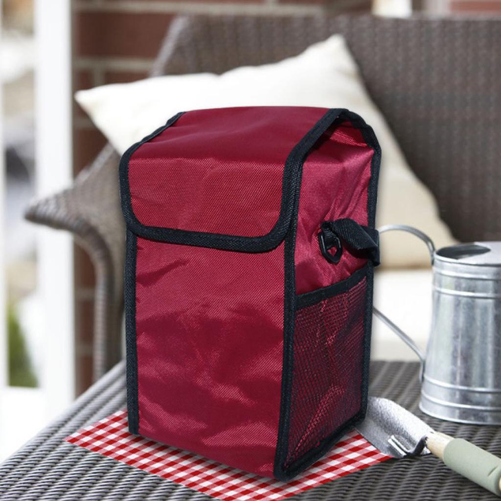 Insulated Lunch Cooler Box Camping Picnic BBQ Food Drinks Container Tote Bag
