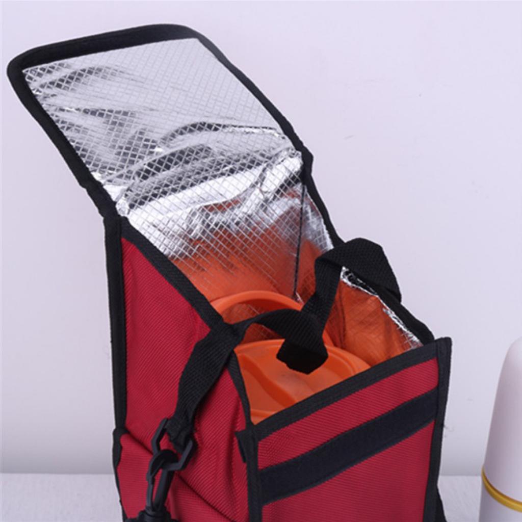 Insulated Lunch Cooler Box Camping Picnic BBQ Food Drinks Container Tote Bag