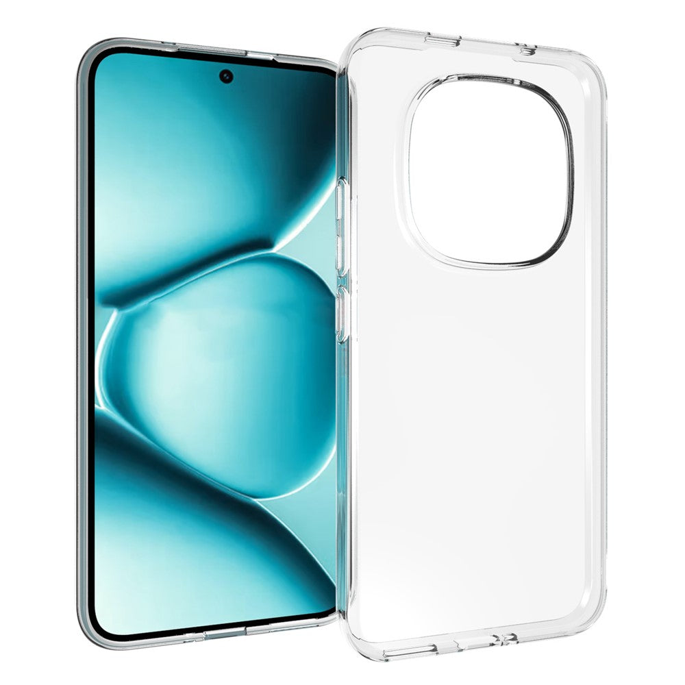For Xiaomi Poco M8 Pro 5G / Redmi Note 15 Pro+ 5G (Global) Case Watermark Resistant TPU Clear Phone Back Cover