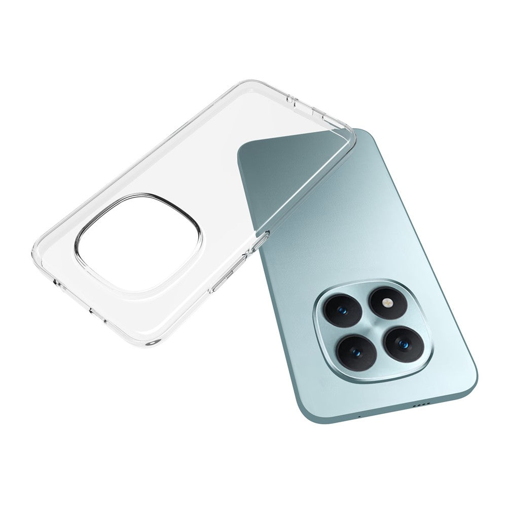 For Xiaomi Poco M8 Pro 5G / Redmi Note 15 Pro+ 5G (Global) Case Watermark Resistant TPU Clear Phone Back Cover