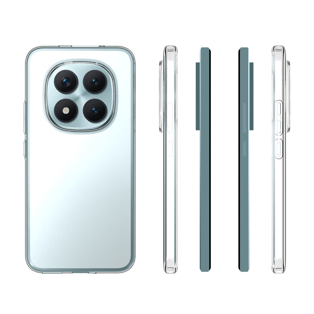 For Xiaomi Poco M8 Pro 5G / Redmi Note 15 Pro+ 5G (Global) Case Watermark Resistant TPU Clear Phone Back Cover