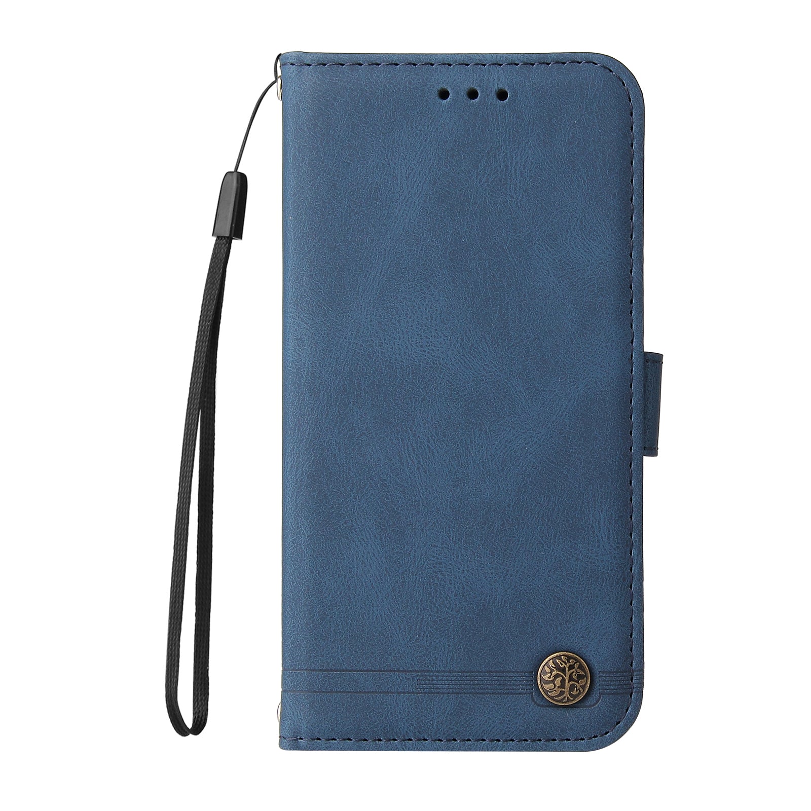For Xiaomi Redmi Note 15 Pro 5G (Global) Leather Wallet Cases Skin Touch Phone Cover Stand with Strap - Blue