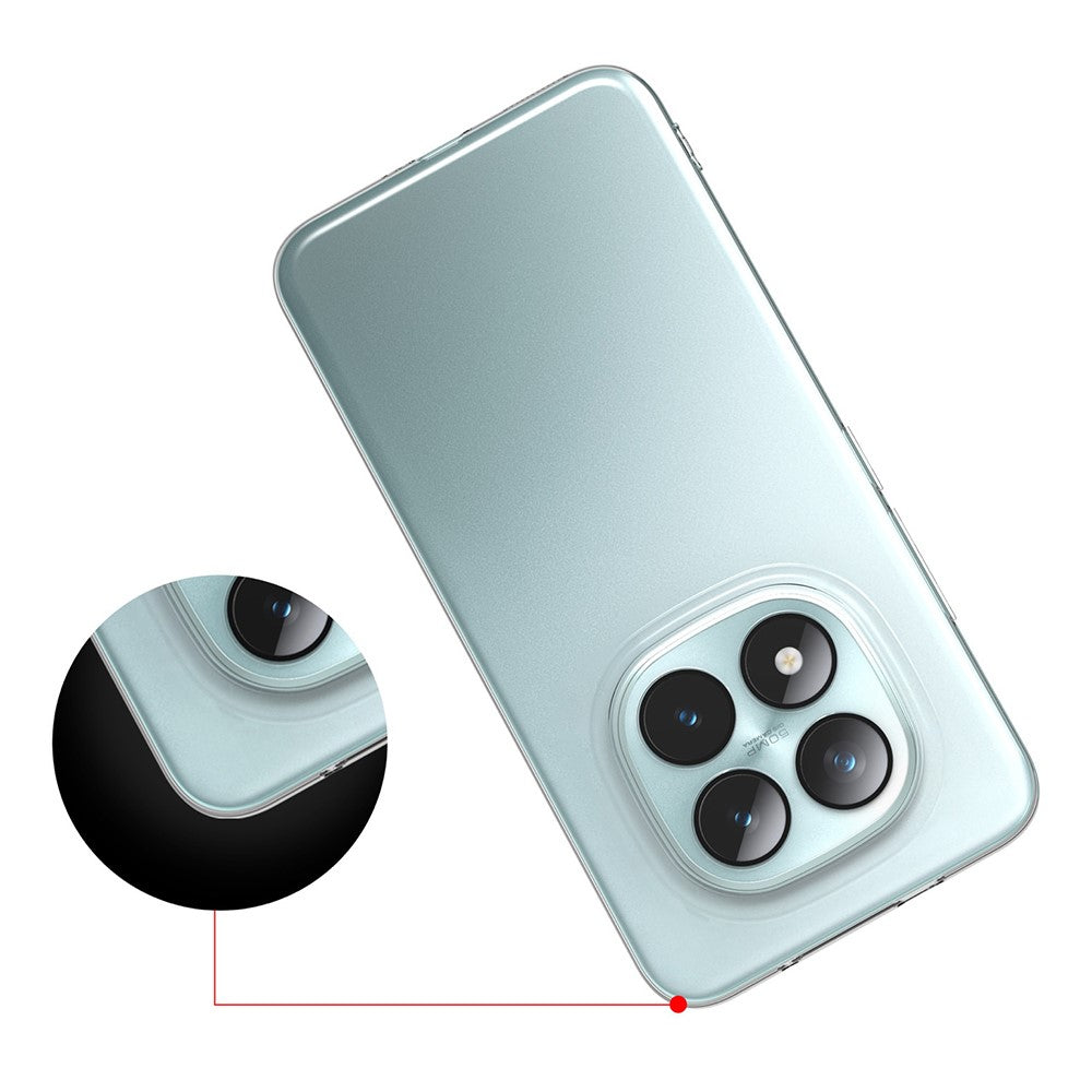 For Xiaomi Redmi Note 15 Pro 5G (Global) Back Cover Ultra Thin Flexible TPU Clear Phone Case
