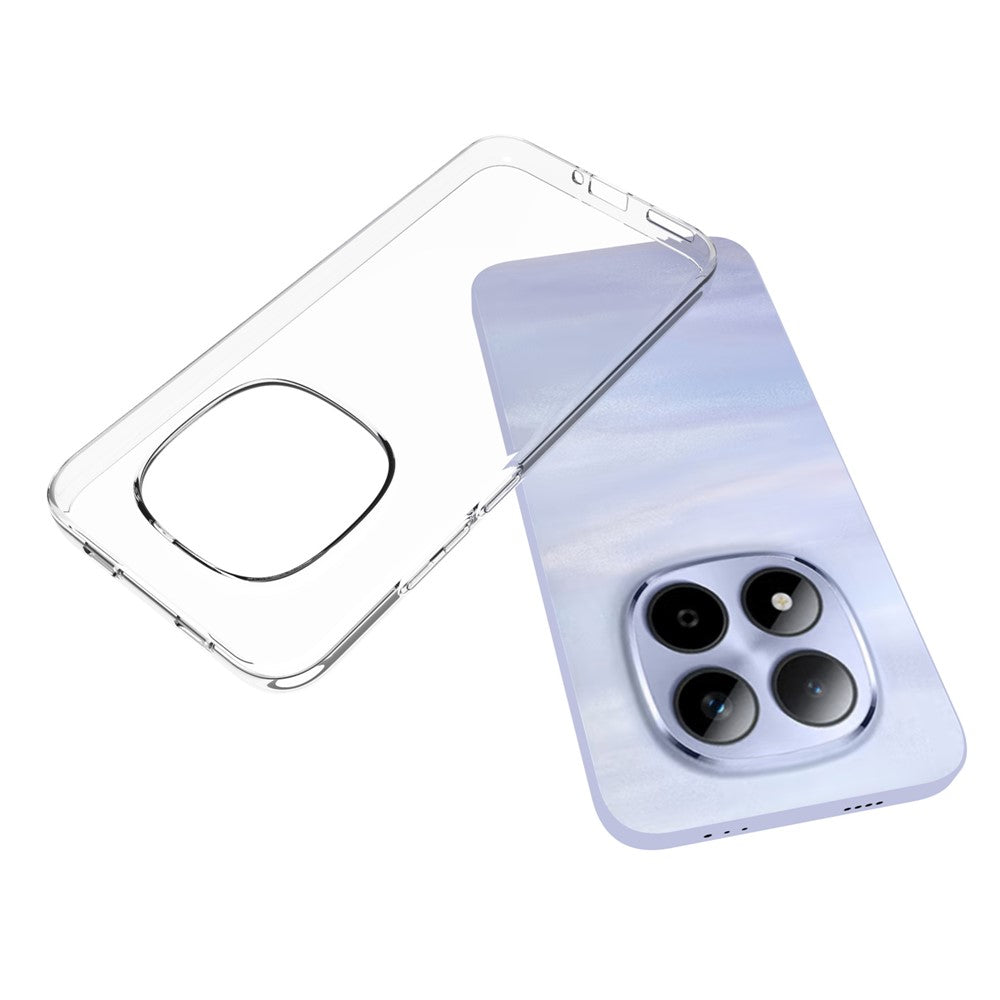 10Pcs / Pack For Xiaomi Redmi Note 15 Pro 5G (Global) Case Watermark Free TPU Protective Clear Phone Cover