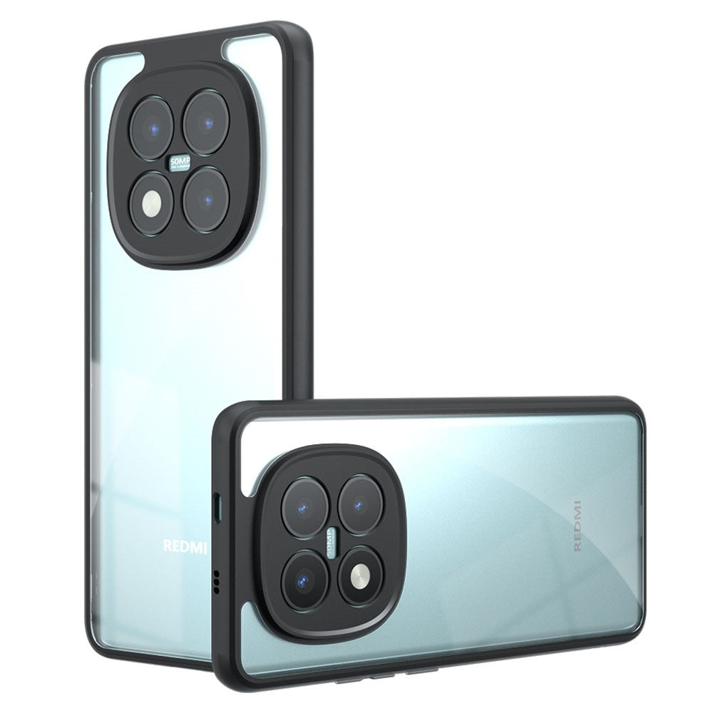 For Xiaomi Poco M8 Pro 5G / Redmi Note 15 Pro+ 5G (Global) Case TPU + PC Shockproof Clear Phone Cover
