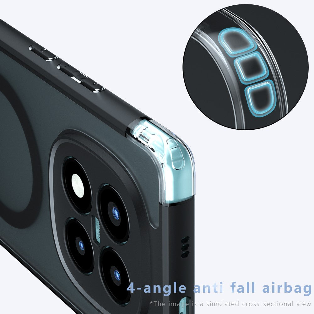For Xiaomi Poco M8 Pro 5G / Redmi Note 15 Pro+ 5G (Global) Magnetic Case TPU + PC Matte Skin Touch Phone Cover