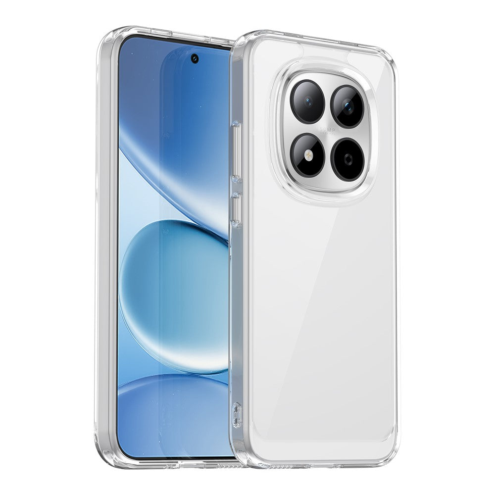For Xiaomi Redmi Note 15 Pro 5G (Global) Case TPU + Acrylic Protective Clear Phone Cover - Transparent