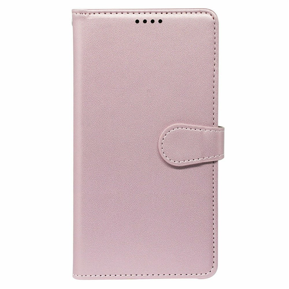 For Xiaomi Redmi Poco M8 Pro 5G / Redmi Note 15 Pro+ 5G (Global) Case with 9 Card Slots PU Leather Stand Phone Cover - Rose Gold