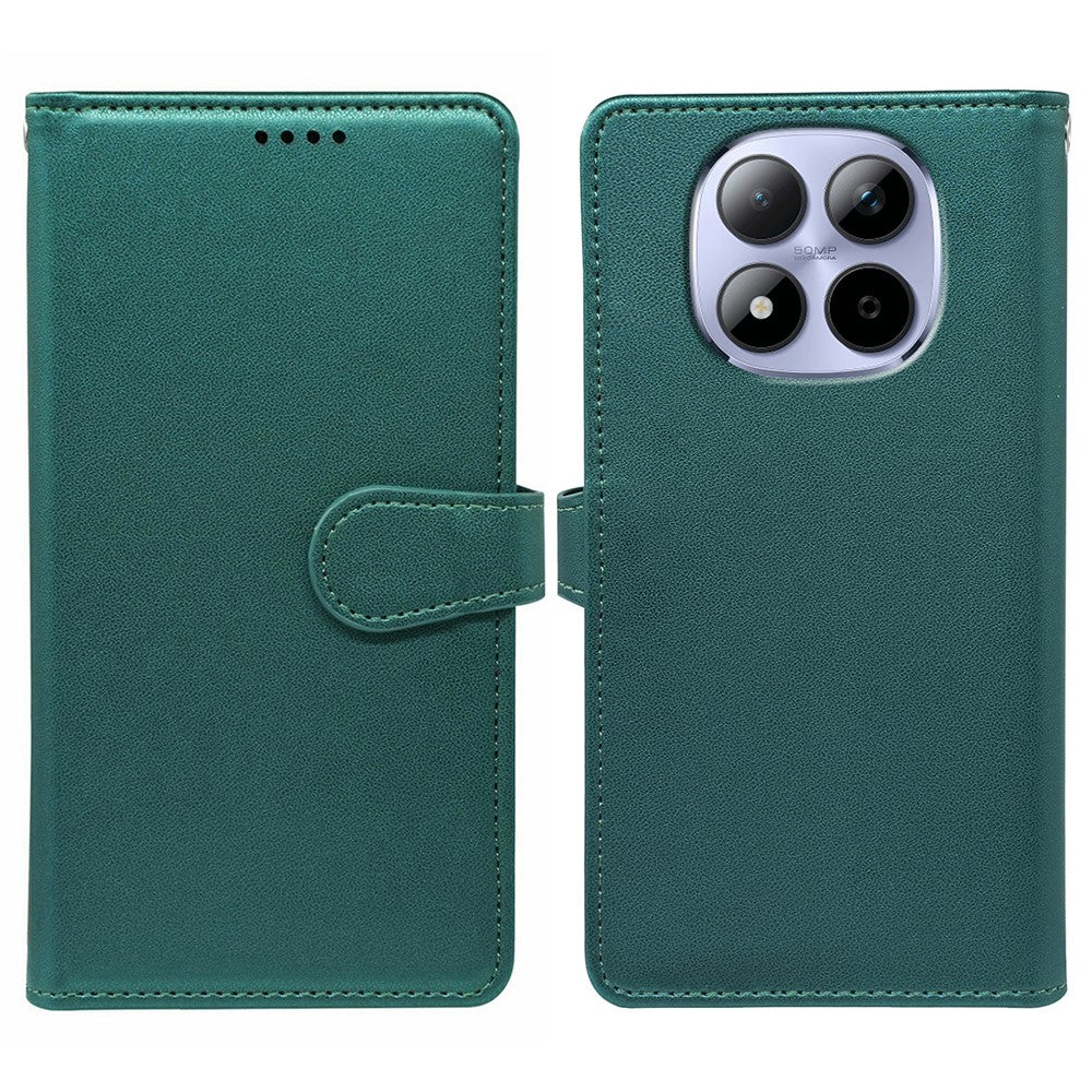 For Xiaomi Redmi Note 15 Pro 5G (Global) Case with 9 Card Slots PU Leather Stand Phone Cover - Green