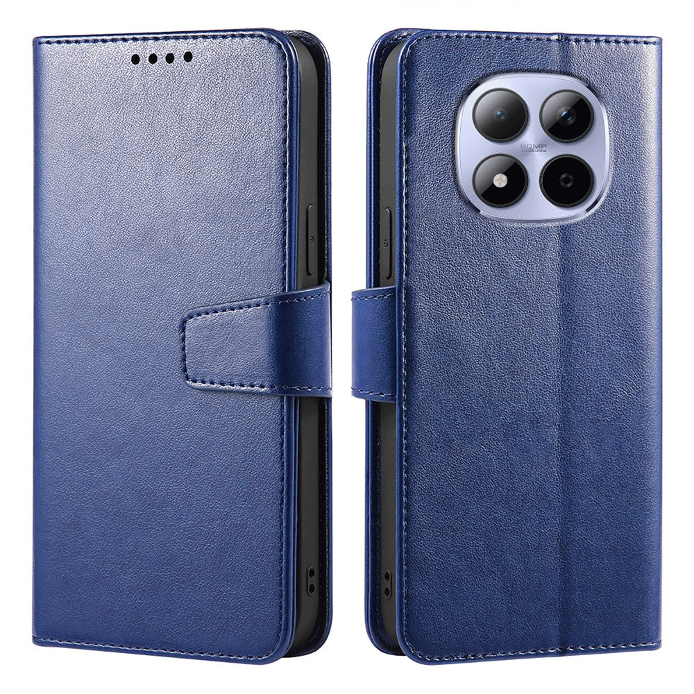 For Xiaomi Redmi Note 15 Pro 5G (Global) Case Stand Card Holder Wallet Leather Phone Cover - Blue