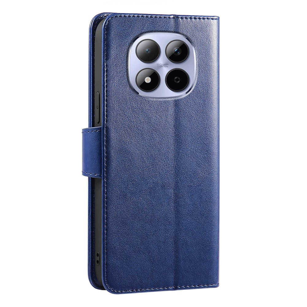 For Xiaomi Redmi Note 15 Pro 5G (Global) Case Stand Card Holder Wallet Leather Phone Cover - Blue
