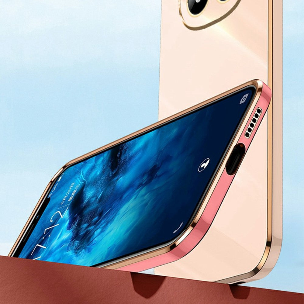 XINLI For Xiaomi Redmi Note 15 Pro 5G (Global) Case TPU Phone Cover with Electroplating Frame - Black