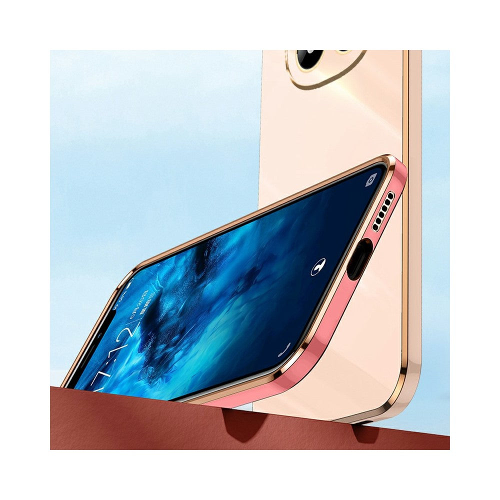 XINLI For Xiaomi Poco M8 Pro 5G / Redmi Note 15 Pro+ 5G (Global) Case TPU Phone Cover with Electroplating Frame - Blue