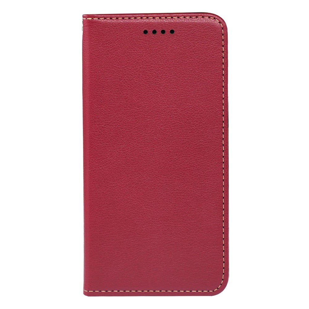 For Xiaomi Redmi Note 15 Pro 5G (Global) Case Wallet RFID Blocking Leather Phone Cover Strong Magnetic Closure - Red