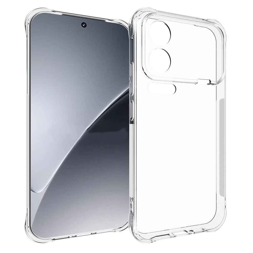 For Xiaomi 17 Pro TPU Phone Case Non Slip Transparent Mobile Phone Cover