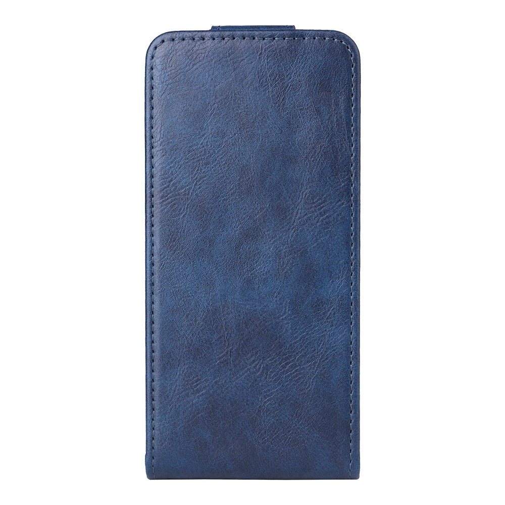 For Xiaomi Redmi Note 15 Pro 5G (Global) Stand Case Magnetic Clasp Vertical Flip Leather Phone Cover with Card Holder - Dark Blue