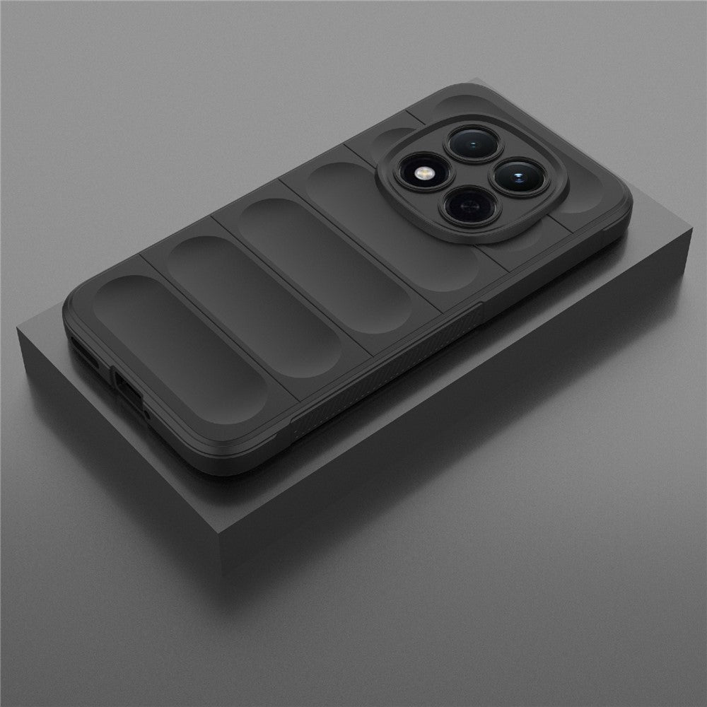 For Xiaomi Redmi Note 15 Pro 5G (Global) Case Anti-Drop Soft TPU Rugged Phone Back Cover - Black