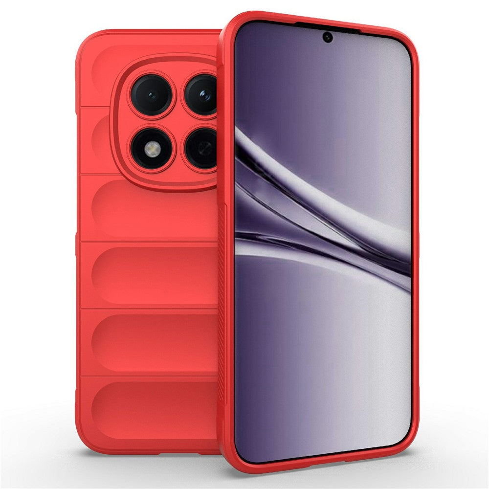 For Xiaomi Redmi Note 15 Pro 5G (Global) Case Anti-Drop Soft TPU Rugged Phone Back Cover - Red