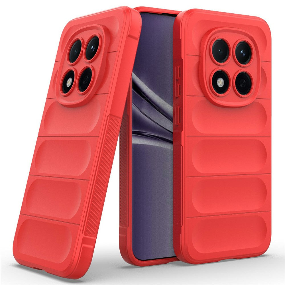 For Xiaomi Redmi Note 15 Pro 5G (Global) Case Anti-Drop Soft TPU Rugged Phone Back Cover - Red