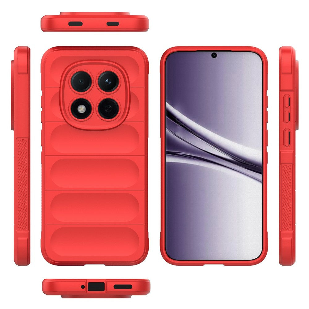 For Xiaomi Redmi Note 15 Pro 5G (Global) Case Anti-Drop Soft TPU Rugged Phone Back Cover - Red